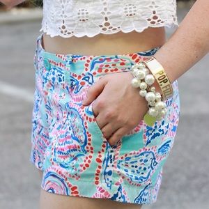 Lilly Pulitzer Shorts in Shell Me About It